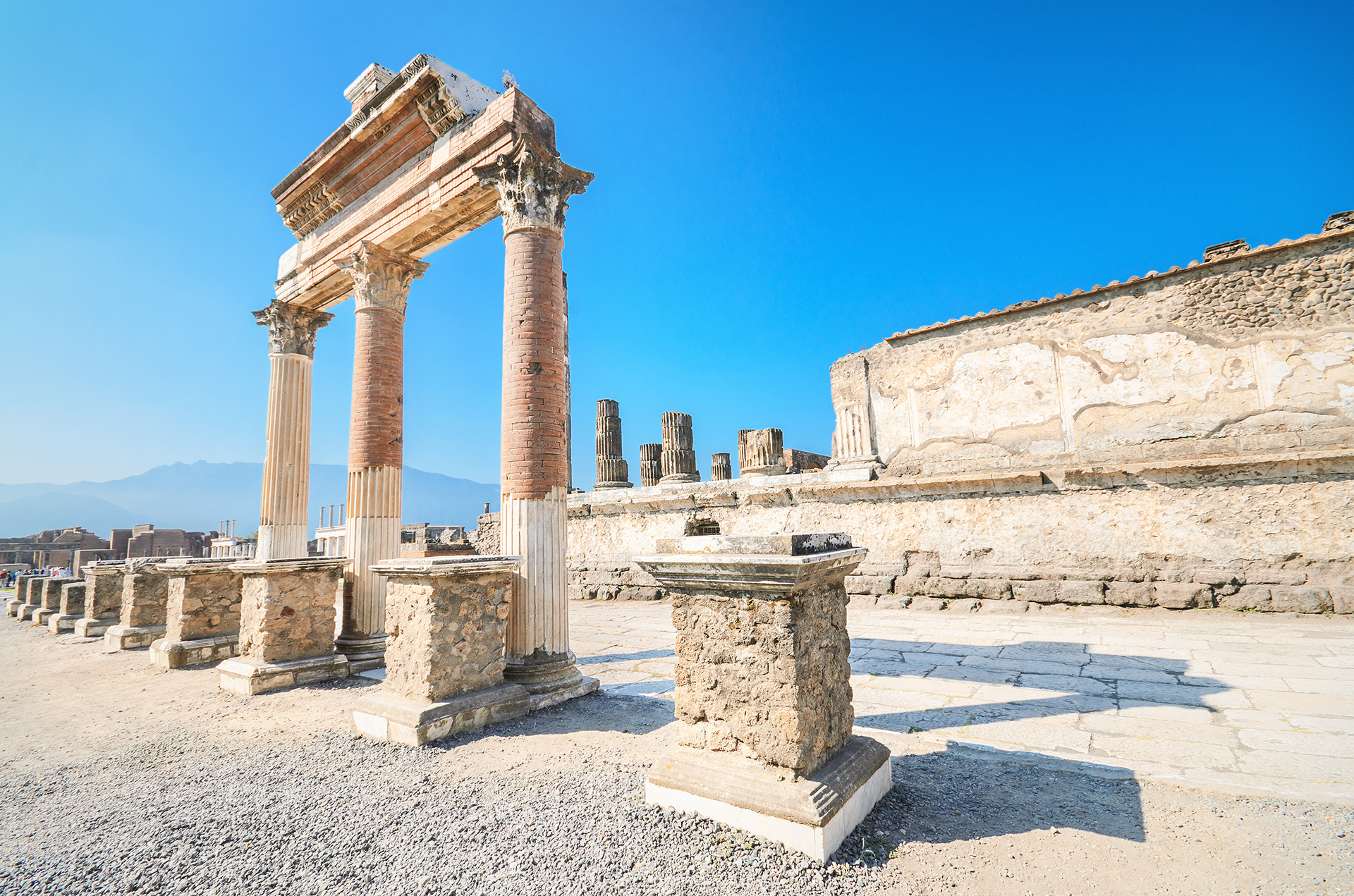 Half-day excursion exploring Pompeii from Positano